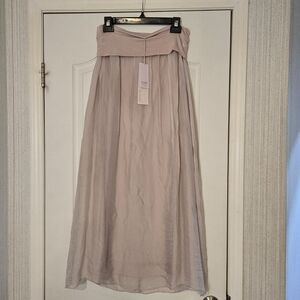 Chic Lavender Maxi Skirt